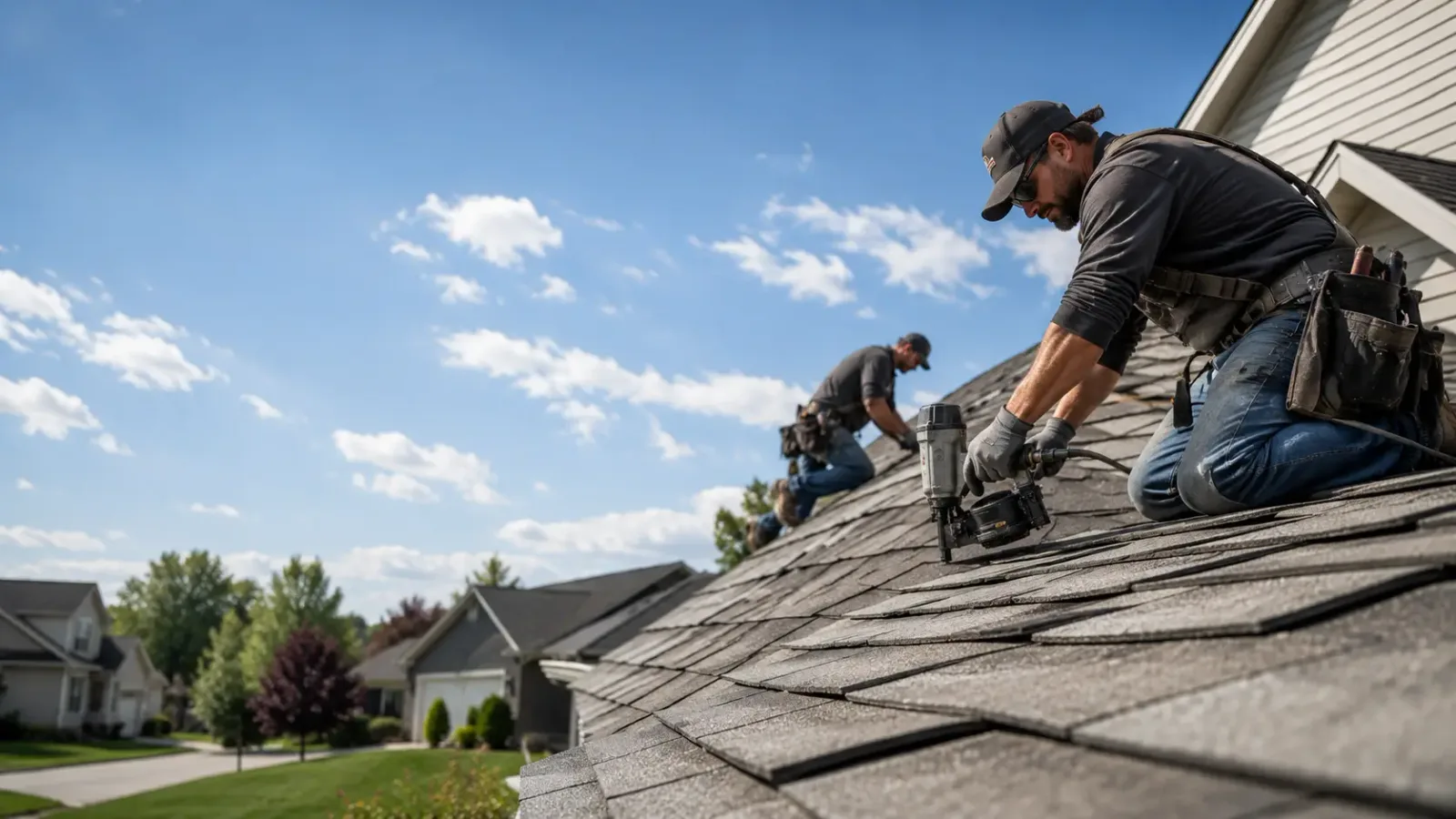 Storm Damage Roof Repair in Sullivan, IL near me